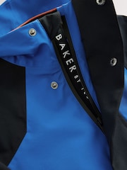 Blauschwarz - Baker by Ted Baker Shower Resistant Colourblock Coat - Bild 14 von 14
