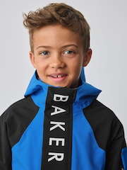 Blauschwarz - Baker by Ted Baker Shower Resistant Colourblock Coat - Bild 5 von 14