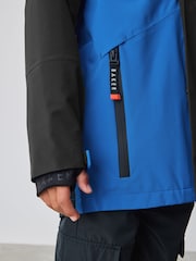 Blauschwarz - Baker by Ted Baker Shower Resistant Colourblock Coat - Bild 7 von 14