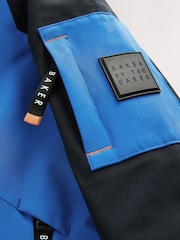 Blauschwarz - Baker by Ted Baker Shower Resistant Colourblock Coat - Bild 9 von 14