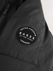 Baker by Ted Baker Shower Resistant Padded Bomber Black Coat - Image 15 of 15