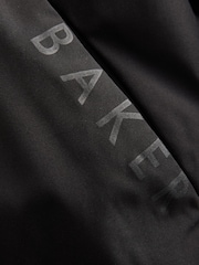 Baker by Ted Baker Shower Resistant Padded Bomber Black Coat - Image 13 of 15