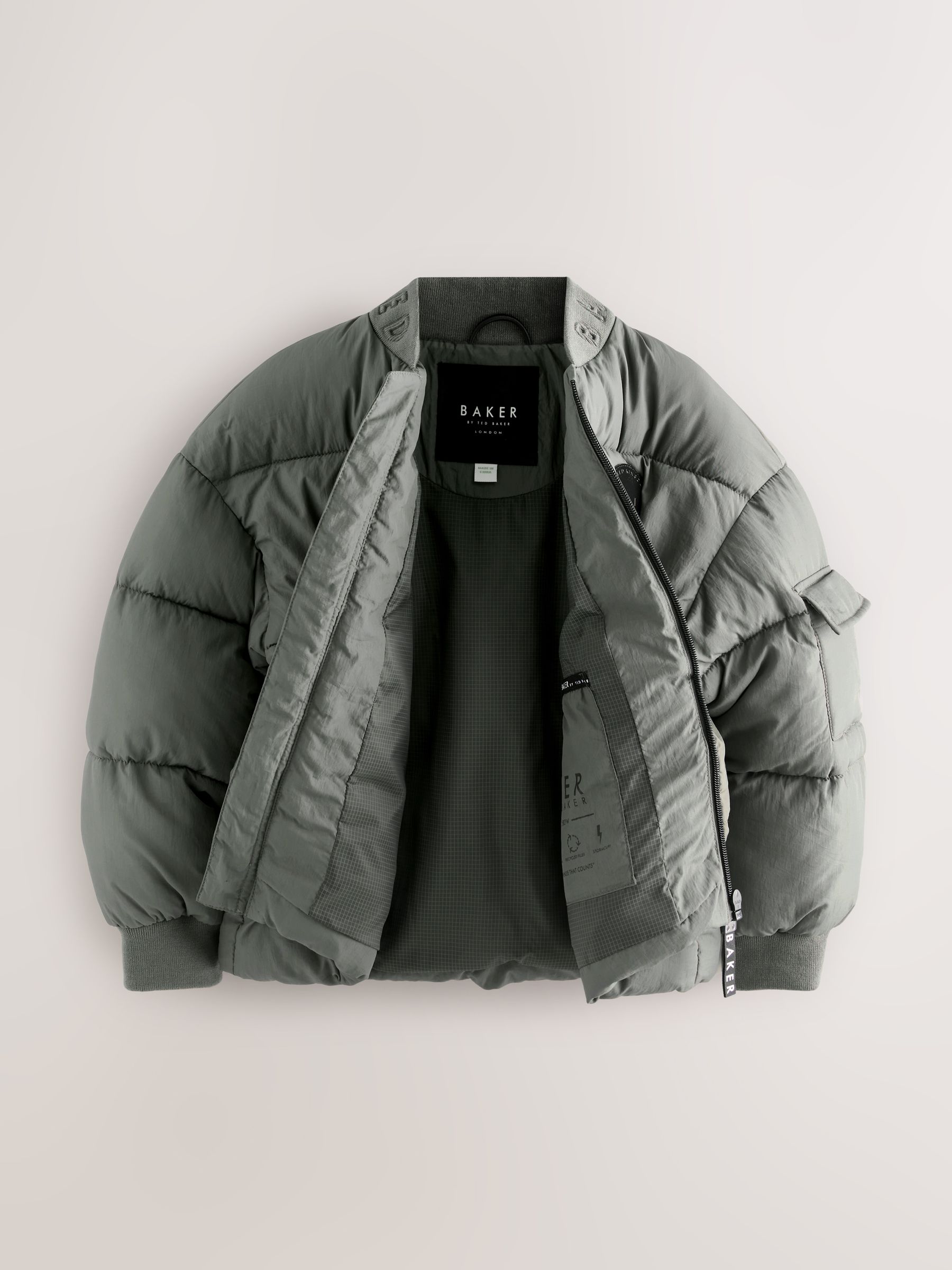 Buy Baker by Ted Baker Shower Resistant Padded Bomber Jackets from