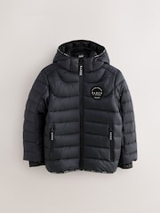 Baker by Ted Baker Shower Resistant Midweight Padded Coat - Image 6 of 13