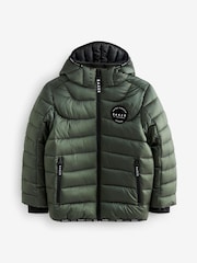 Baker by Ted Baker Shower Resistant Midweight Padded Coat - Image 9 of 16