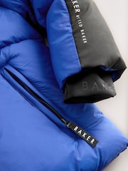 Baker By Ted Baker Shower Resistant Colourblock Padded Jackets - Image 12 of 14