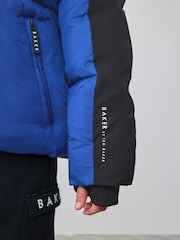 Baker By Ted Baker Shower Resistant Colourblock Padded Jackets - Image 5 of 14