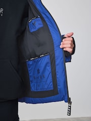 Baker By Ted Baker Shower Resistant Colourblock Padded Jackets - Image 7 of 14