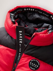 Baker By Ted Baker Shower Resistant Colourblock Padded Jackets - Image 13 of 14
