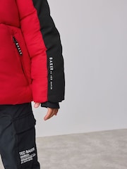 Baker By Ted Baker Shower Resistant Colourblock Padded Jackets - Image 7 of 14