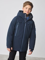 Baker by Ted Baker Shower Resistant Parka Coat - Image 1 of 14