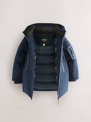 Baker by Ted Baker Shower Resistant Parka Coat - Image 10 of 14