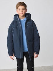 Baker by Ted Baker Shower Resistant Parka Coat - Image 2 of 14