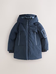 Baker by Ted Baker Shower Resistant Parka Coat - Image 8 of 14
