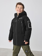 Baker by Ted Baker Shower Resistant Parka Coat - Image 1 of 13