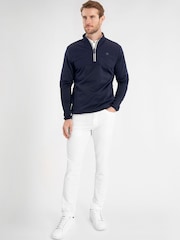 Calvin Klein Golf Blue Atlantic Hybrid Half Zip Sweatshirt - Image 2 of 8
