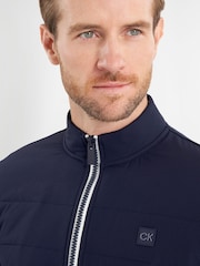 Calvin Klein Golf Blue Atlantic Hybrid Half Zip Sweatshirt - Image 3 of 8