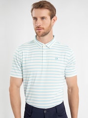 SNOW WHITE - Calvin Klein Golf Winchester Polo Shirt - Image 1 of 9