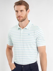 SNOW WHITE - Calvin Klein Golf Winchester Polo Shirt - Image 4 of 9