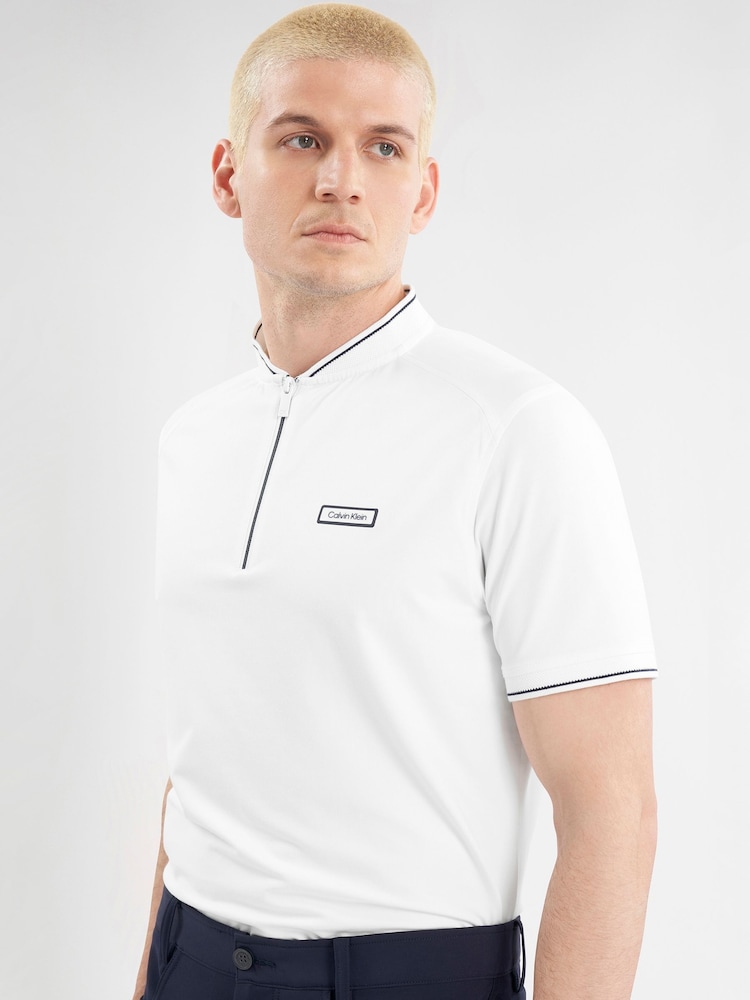 Calvin Klein Golf  Denton Blade Collar Polo Shirt - Image 4 of 9