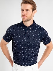 Calvin Klein Golf Blue Riverton Polo Shirt - صورة 1 من 1