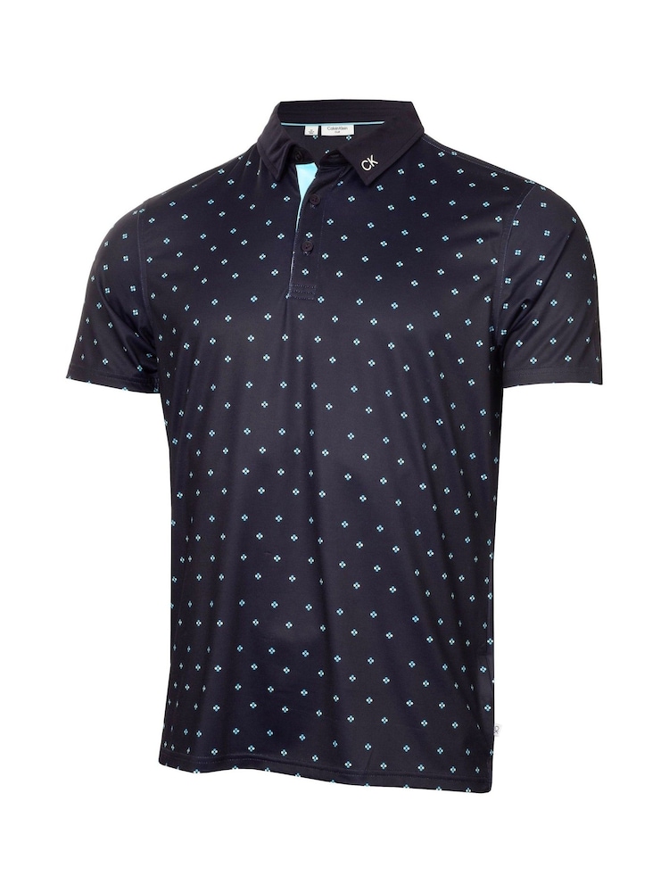 Calvin Klein Golf Blue Riverton Polo Shirt - Image 5 of 7