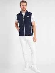 Calvin Klein Golf Blue Trinity Lightweight Gilet - Image 2 of 10