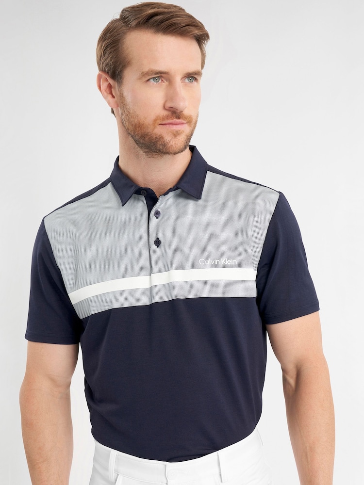 Calvin Klein Golf Clearview Polo Shirt - Image 3 of 8