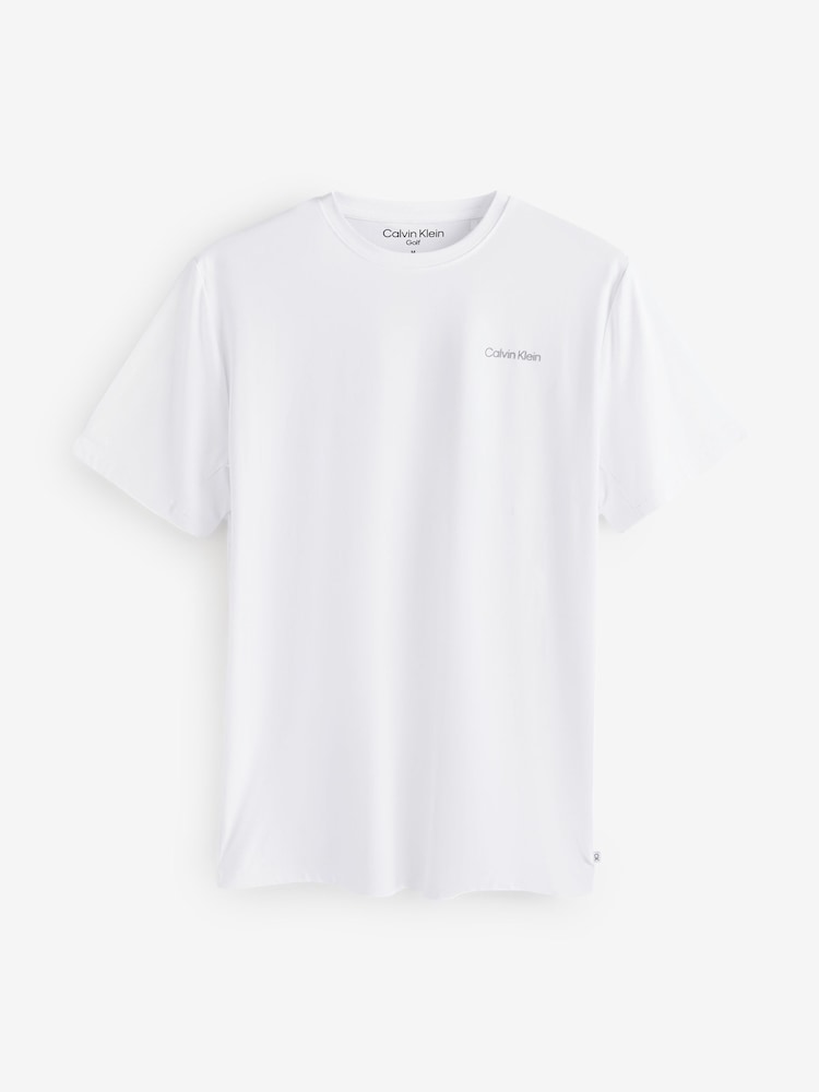Calvin Klein Golf Newport camiseta blanca - Imagen 1 de 1