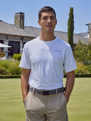 Camiseta Calvin Klein Golf Newport Branca - Imagem 2 de 10