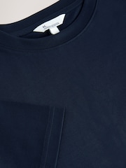 Marinha - Camiseta Slim Fit SUPIMA ® N. Premium de manga curta e gola redonda - Imagem 6 de 7
