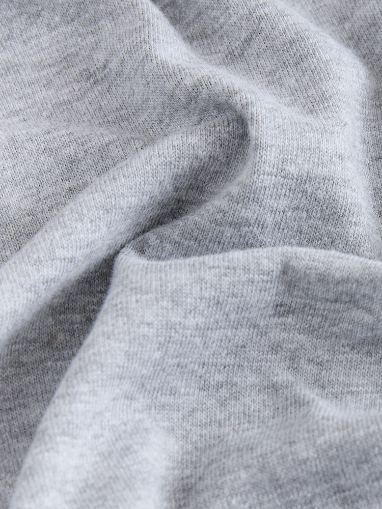 Blue/Grey Shorter Length Raglan Colourblock Short Sleeve Button Henley T-Shirt - Image 2 of 4