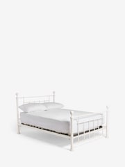 White Leamington Metal Bed Frame - Image 5 of 6