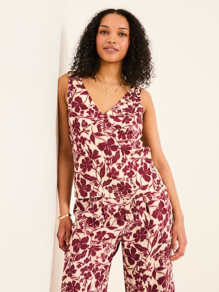 Burdeos - FatFace Camisole - Imagen 2 de 7 Burdeos - FatFace Camisole - Imagen 2 de 7