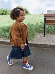 Brown Sausage Dog Borg Fleece Bomber Jacket (3mths-8yrs) - Image 5 of 11
