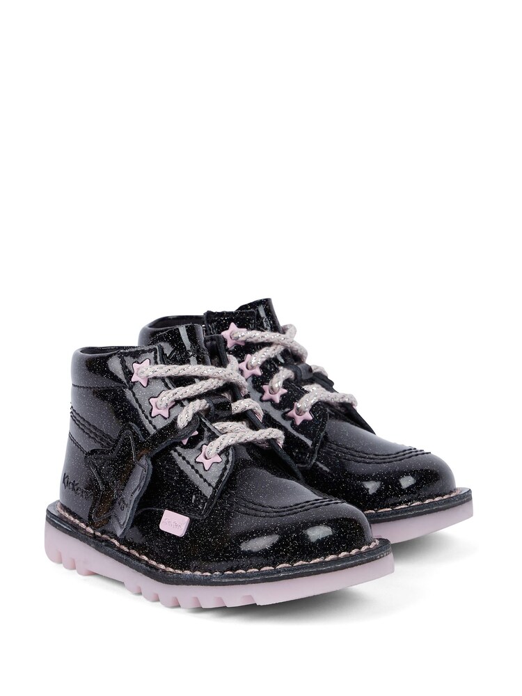 Kickers Black Galactic Boots - Image 2 of 6