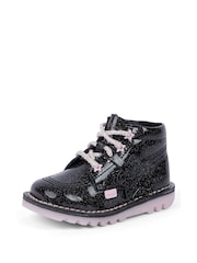 Kickers Black Galactic Boots - Image 3 of 6