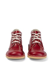 Kickers Red Hi Boots - Image 4 of 6