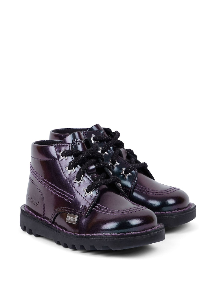 Kickers Purple Galactic Boots - Image 1 of 4