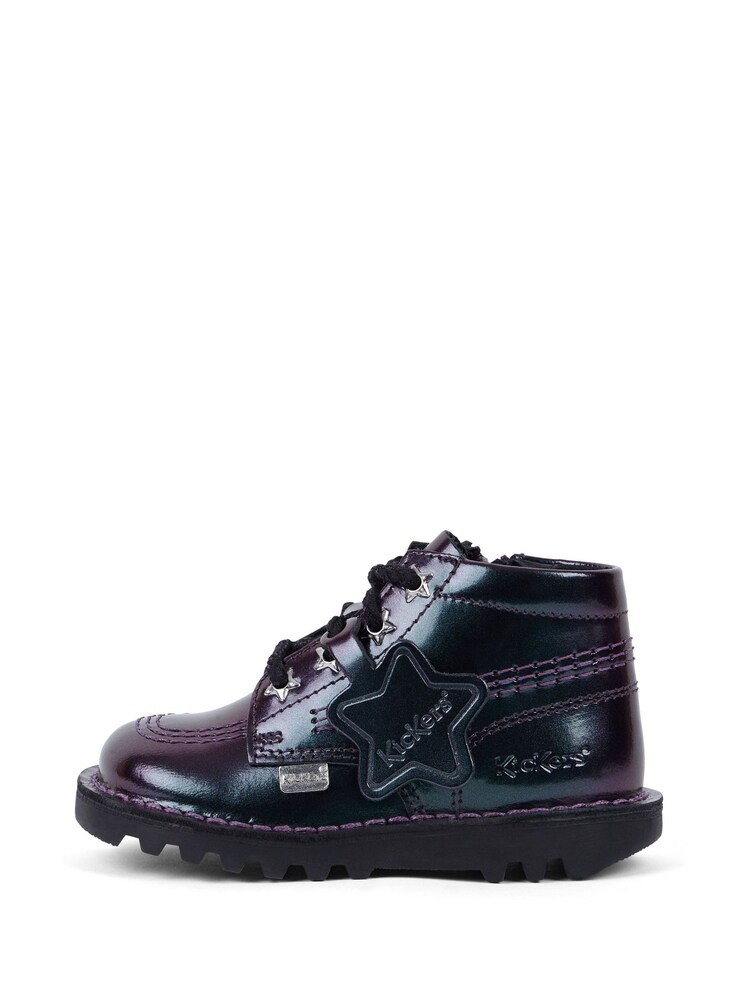 Kickers Purple Galactic Boots - Image 2 of 4