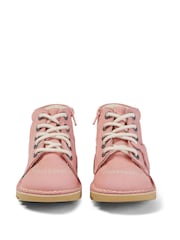 Kickers Pink Hi Zip Boots - Image 4 of 5