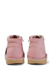 Kickers Pink Hi Zip Boots - Image 5 of 5