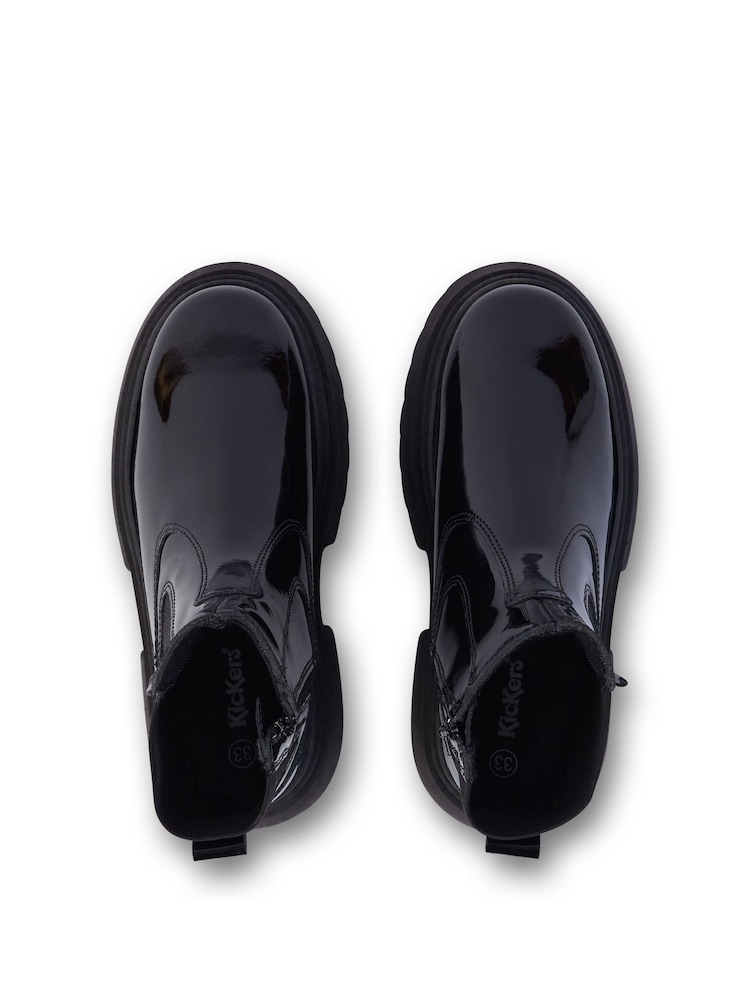 Kickers Black Kenzi Chelsea Boots - Image 6 of 6