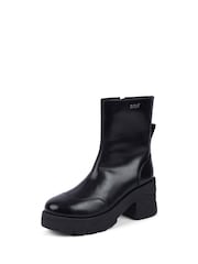 Kickers Black Edie Boots - Image 3 of 6