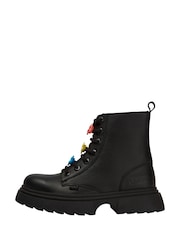 Kickers Black Kenzi Charm Boots - Image 1 of 5