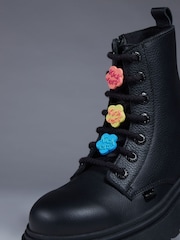 Kickers Black Kenzi Charm Boots - Image 2 of 5