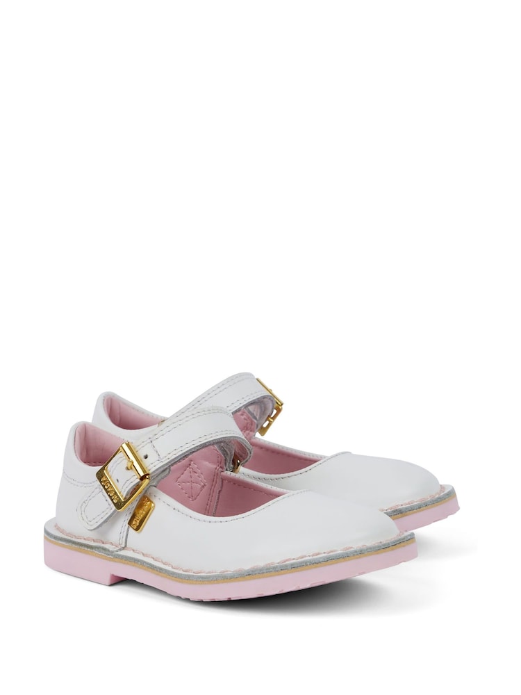 Kickers White Adlar MJ Shoes - Image 1 of 6