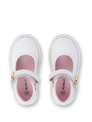 Kickers White Adlar MJ Shoes - Image 6 of 6