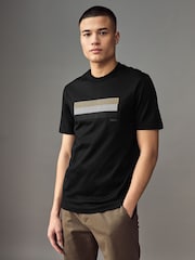 BOSS Black Mercerised 100% Cotton T-Shirt - Image 1 of 5