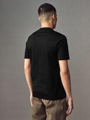 BOSS Black Mercerised 100% Cotton T-Shirt - Image 2 of 5